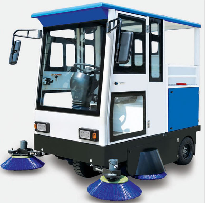 全封閉駕駛式智能掃地車